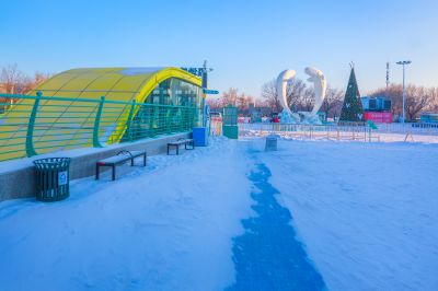 雪后的哈尔滨极地公园2