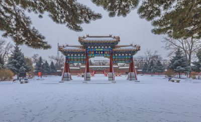 雪中文庙2