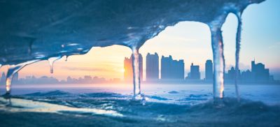江畔春雪霁美景入画屏2