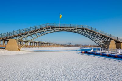 群力外滩湿地春雪2