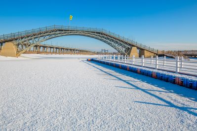 群力外滩湿地春雪2