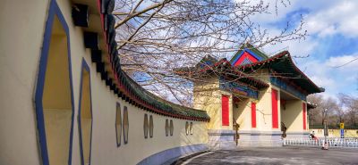哈尔滨医科大学正门古建筑