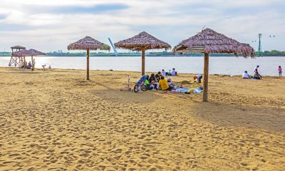 江畔斯大林公园夏日