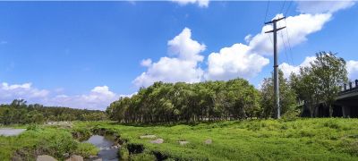 何家沟平房区段风光