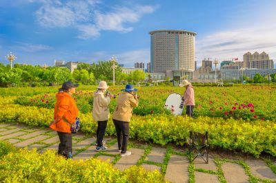 政府广场夏日掠影