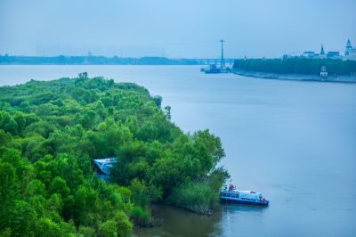烟雨江畔风景2