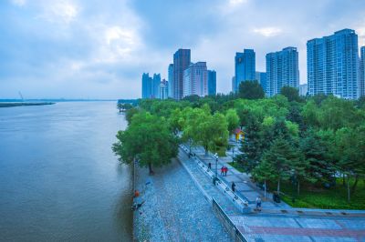烟雨江畔风景2