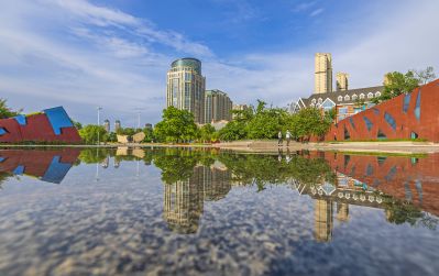 初夏的金河公园