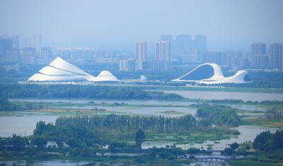 冰城夏都松花江湿地