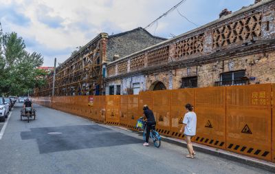 改造中的道外中华巴洛克街区