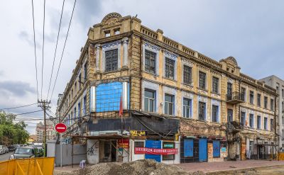 改造中的道外中华巴洛克街区