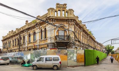 改造中的道外中华巴洛克街区