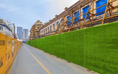 改造中的道外中华巴洛克街区