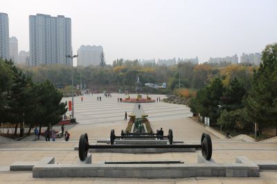 劳动公园秋季景色