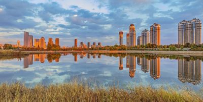 音乐公园外滩湿地