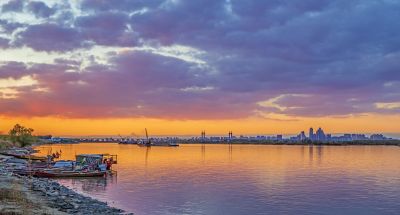 音乐公园外滩湿地