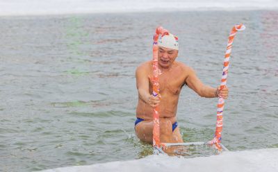 哈尔滨冬泳