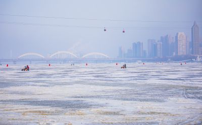 冬季松花江