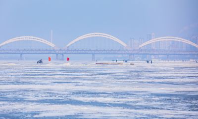 冬季松花江