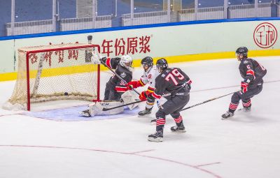 2023全国男子冰球锦标赛哈尔滨安徽季军争夺战