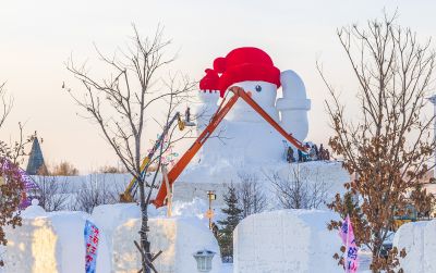 大雪人的制作