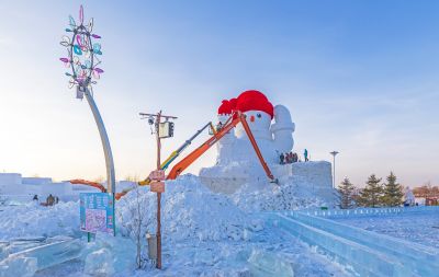 大雪人的制作