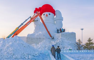 大雪人的制作