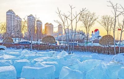 大雪人的制作
