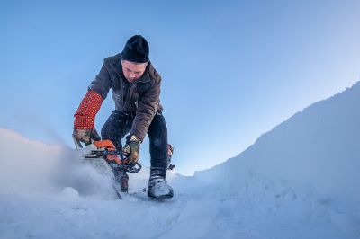 建设中的太阳岛雪博会3