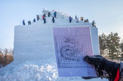 建设中的太阳岛雪博会4