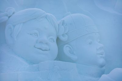 建设中的太阳岛雪博会5