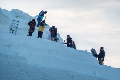 建设中的太阳岛雪博会5
