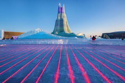 冰雪大世界开园在即冰景抢先看1