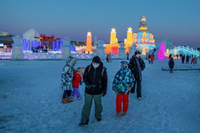 冰雪大世界开园在即冰景抢先看1