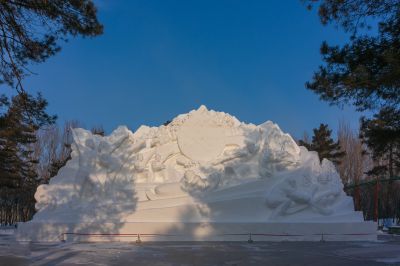太阳岛雪博会雪雕