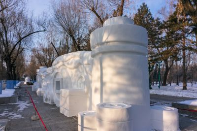 太阳岛雪博会雪雕