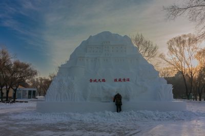 太阳岛雪博会雪雕