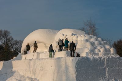 太阳岛雪博会雪雕