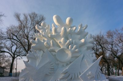 太阳岛雪博会雪雕