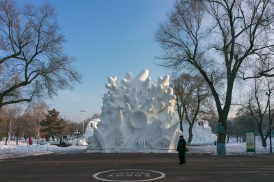 太阳岛雪博会雪雕