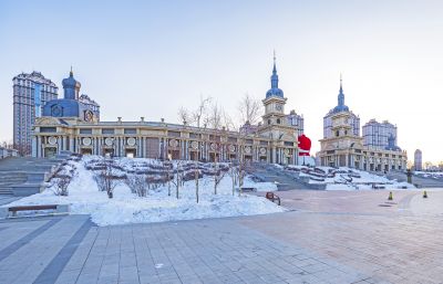 外滩湿地冬景