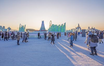 冰雪大世界开园迎客