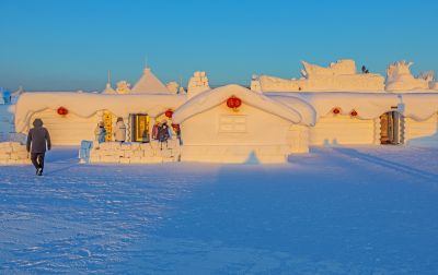 冰雪大世界开园迎客