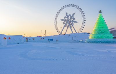 冰雪大世界开园迎客