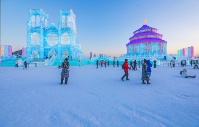 冰雪大世界开园迎客