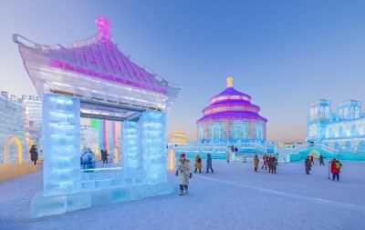 冰雪大世界开园迎客