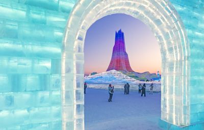 冰雪大世界开园迎客