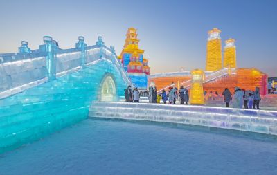 冰雪大世界开园迎客
