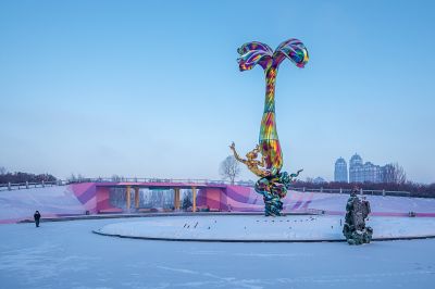 雪后的丁香公园1