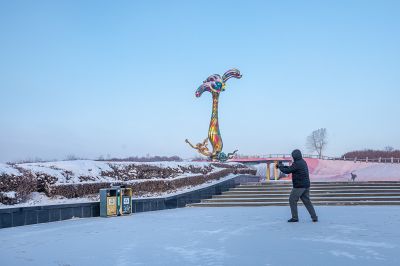 雪后的丁香公园1